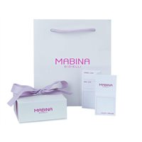 Orecchini Mabina Donna Maledetta Primavera in Argento Zircone 563891 - 563891